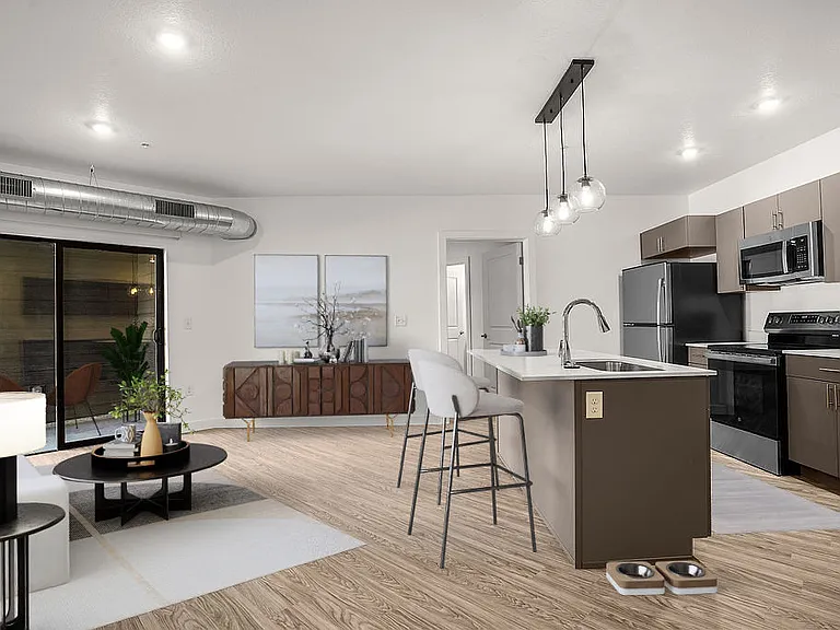 Virtually Staged Living Area
