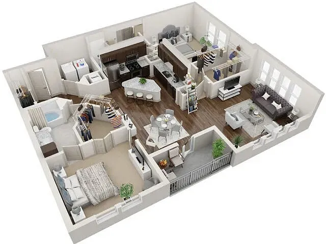 Floor plan B4