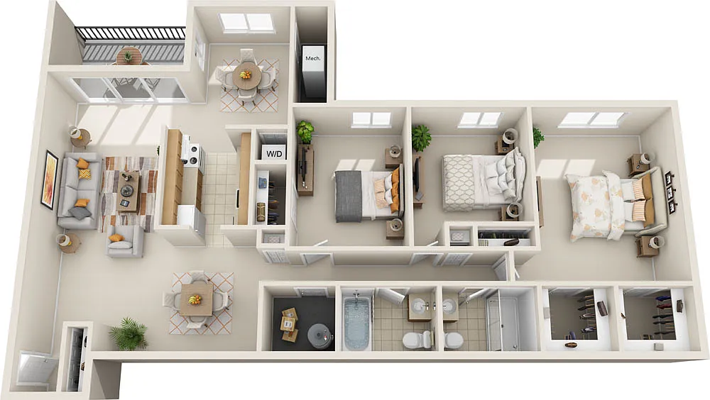 Floor plan Cambridge - Cinnamon Run