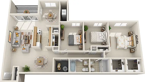Floor plan Cambridge - Cinnamon Run