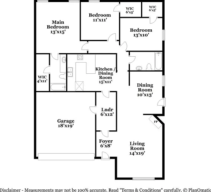 3 bed, 2.0 bath, 1575 sqft, $2,265 — Photo 2