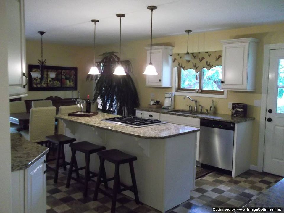 Kitchen with Granite Counter