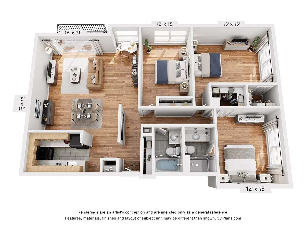 Floor plan C1
