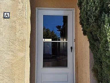 New front door & storm door