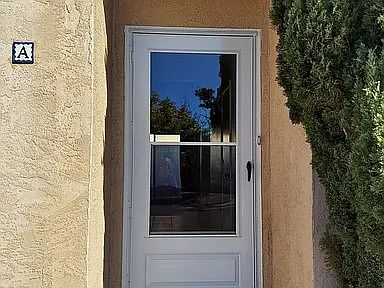 New front door & storm door