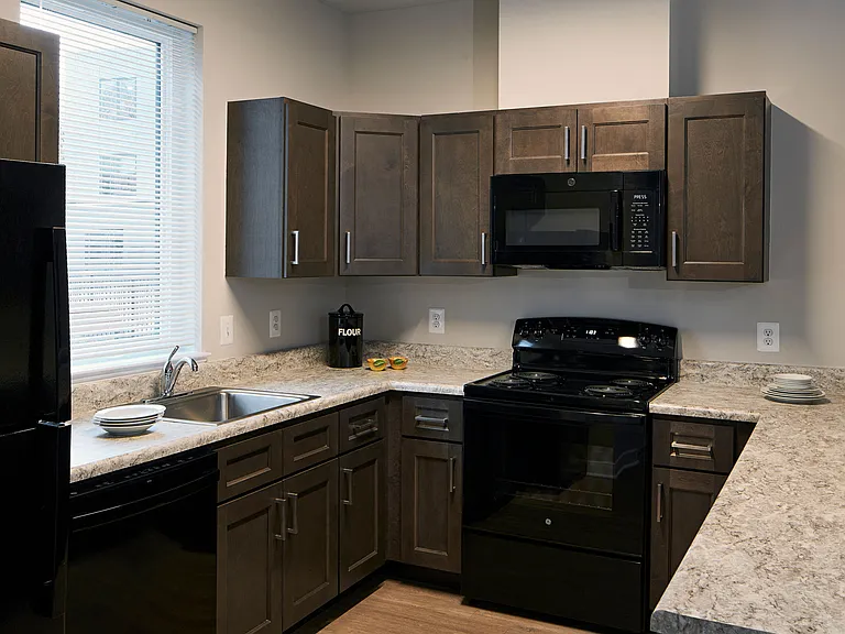 Townhouse kitchen