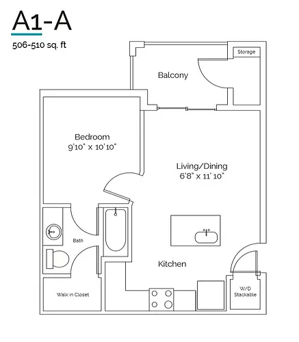 Floor plan A1