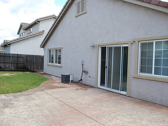 back yard patio