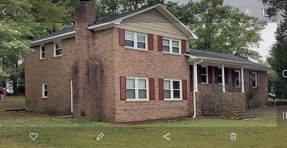 Freshly painted ext trim