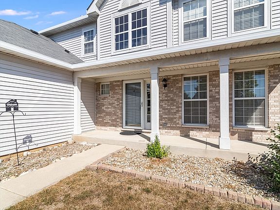 Welcoming front porch