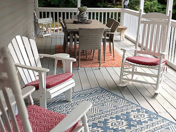 Enjoy the outdoors relaxing or enjoying a meal on the patio