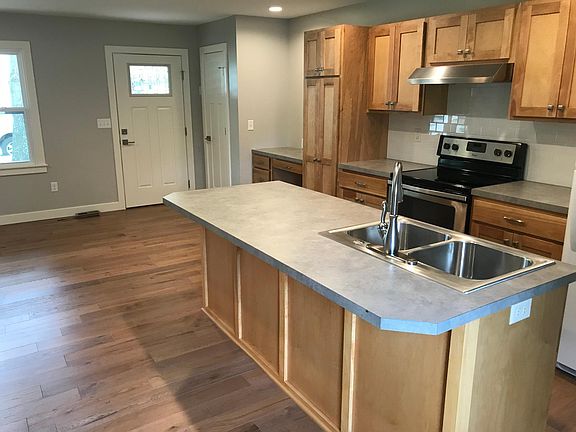 Kitchen looking toward front door