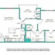 Floor plan Plumeria