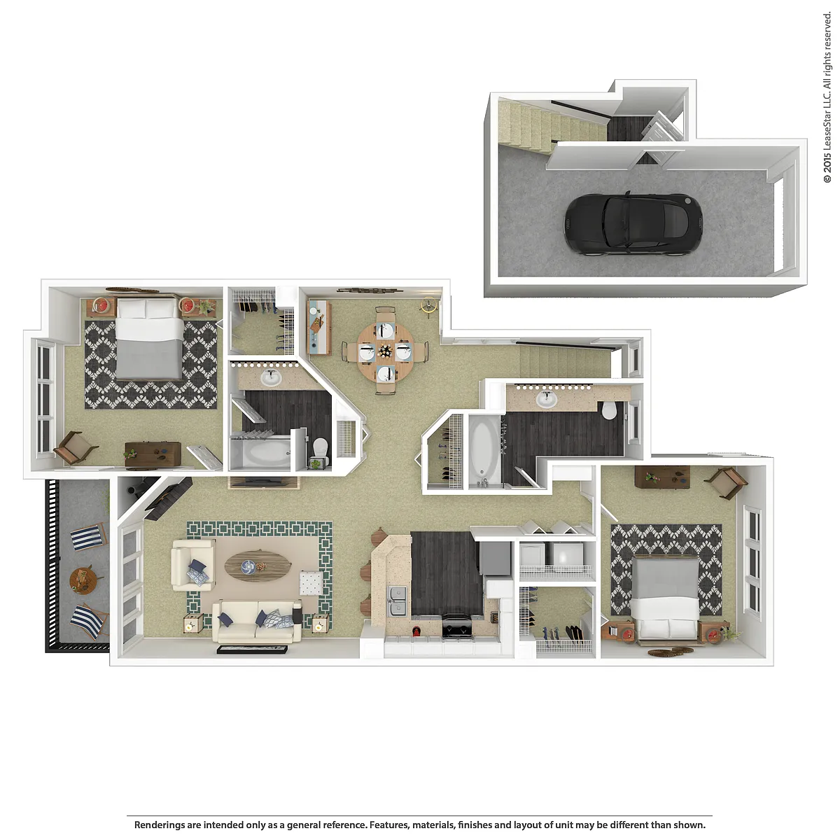 Floor plan Residence 4 Luxury