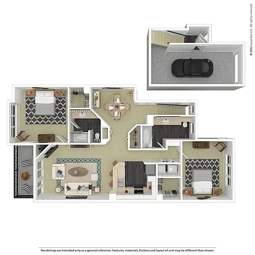 Floor plan Residence 4 Luxury
