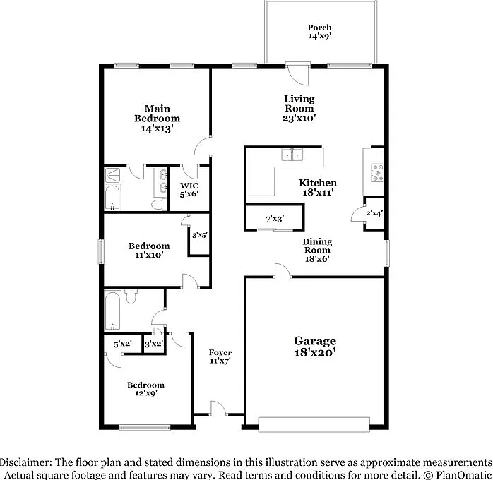3 bed, 2.0 bath, 1662 sqft, $1,955 — Photo 2