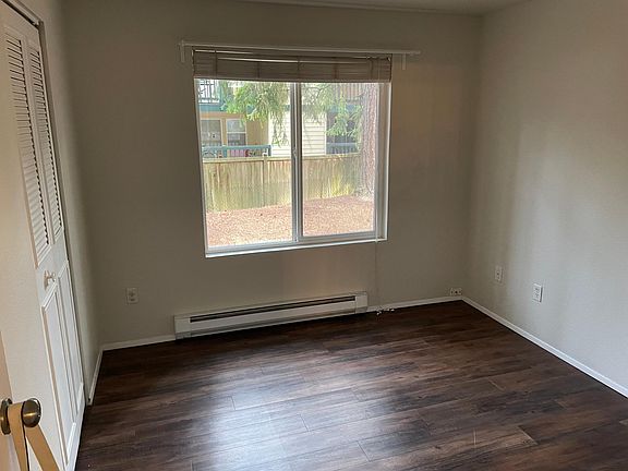 One of the three good size bedrooms with closet