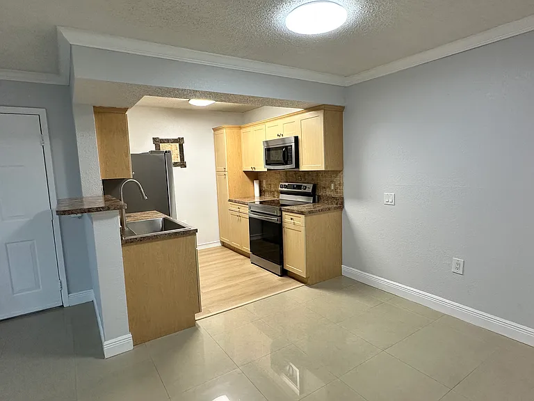 dining room and kitchen
