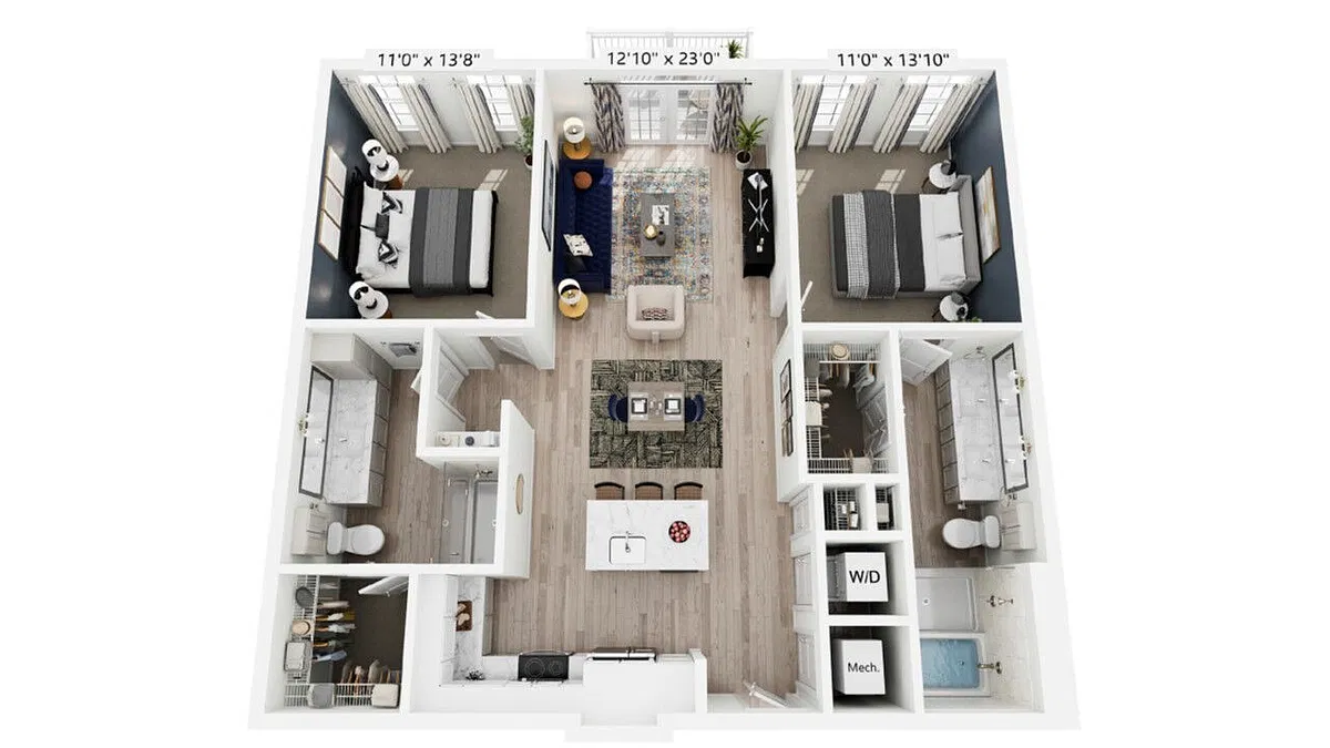 Floor plan B14