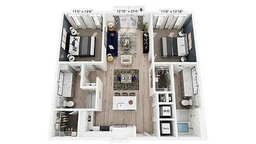 Floor plan B14
