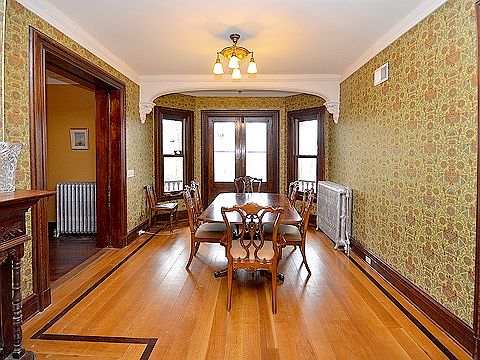 Formal dining room.