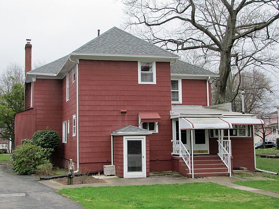 rear of home