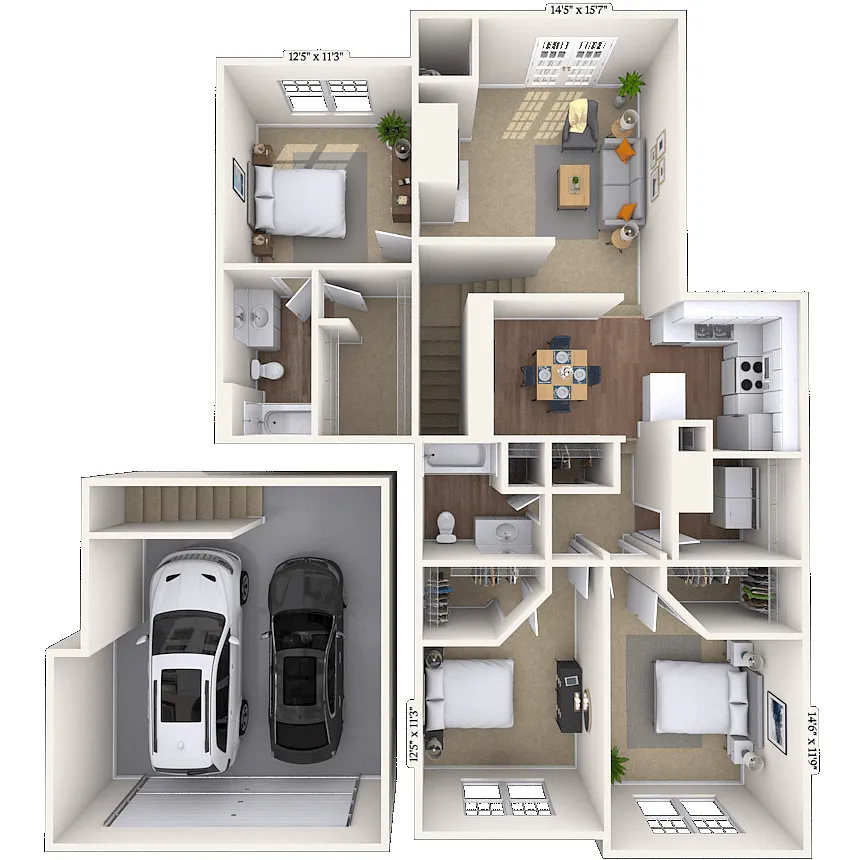 Floor plan Piedmont
