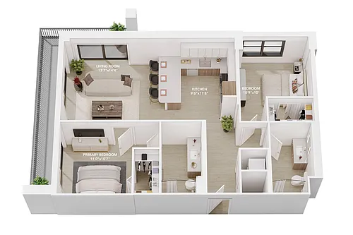 Floor plan B2