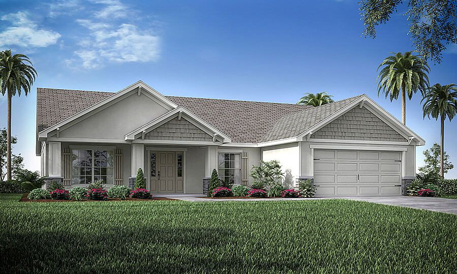 Brand-new 3-bedroom home for sale in Lakeland, Florida