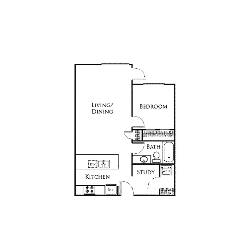 Floor plan A13