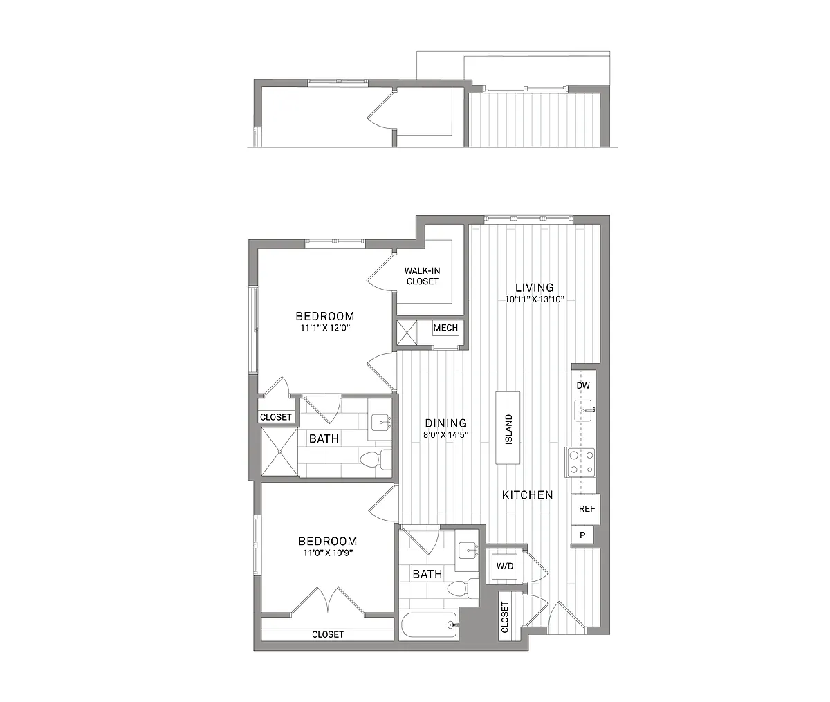 Floor plan B3A