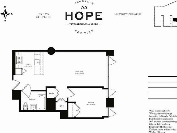 2nd image of 53 Hope St Floor 3