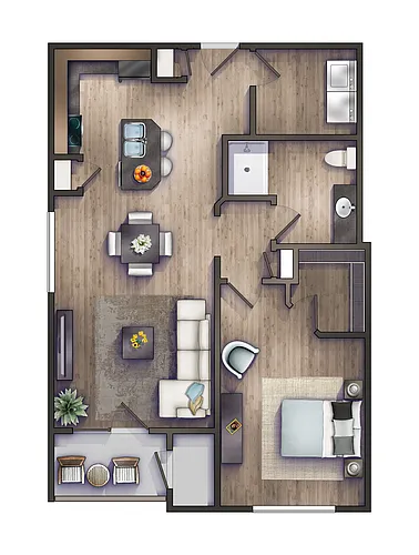 Floor plan The Sandpiper