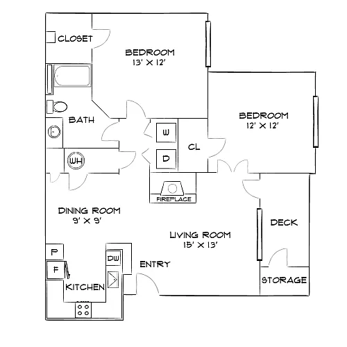 Floor plan Design 2A10
