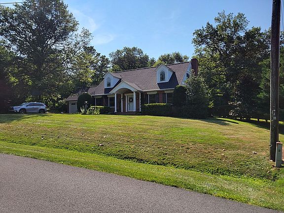 Protected columned entrance