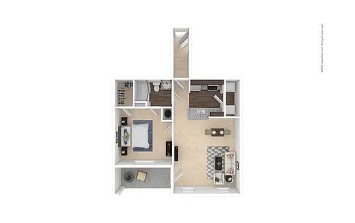 Floor plan A1A Brunswick