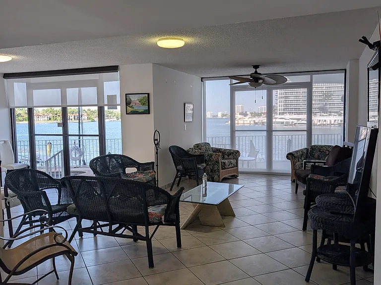Community room by the swimming pool