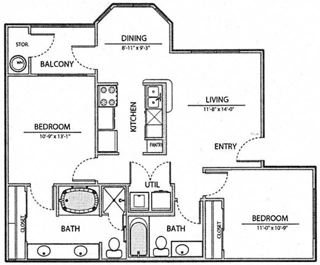 Floor plan B1