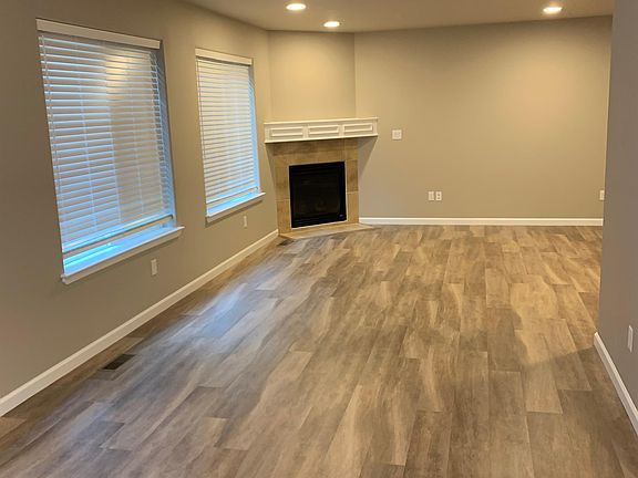 Dining area looking into large family room