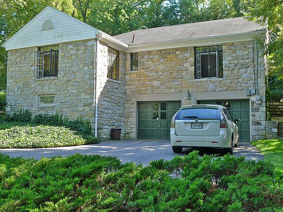 View from the side yard