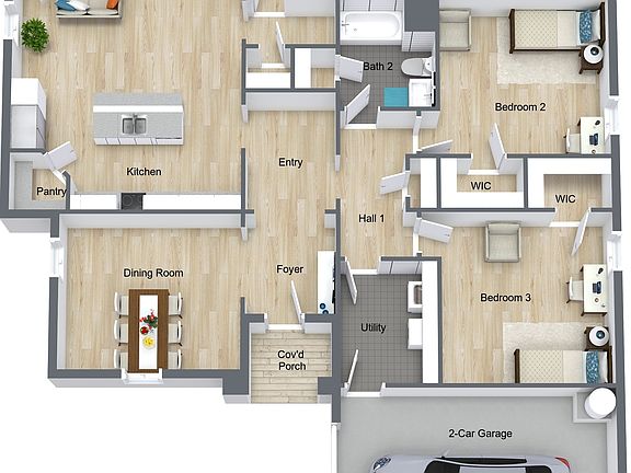 3D Floorplan