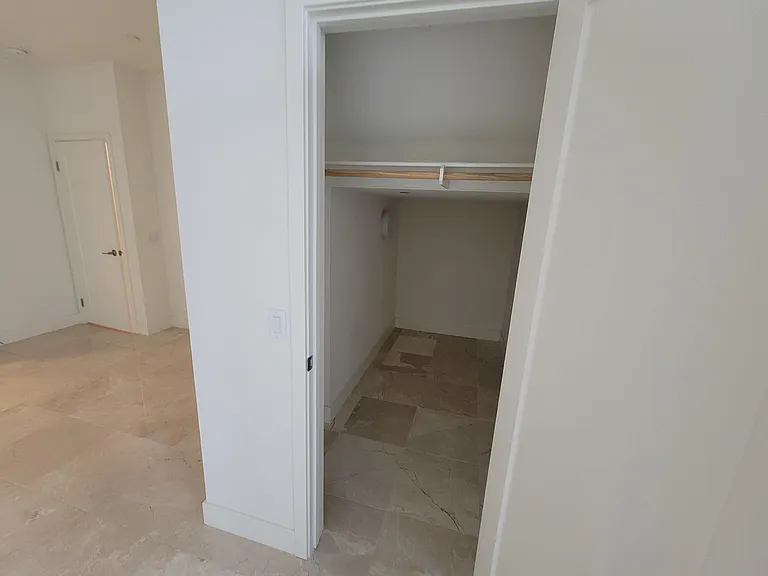 downstairs closet