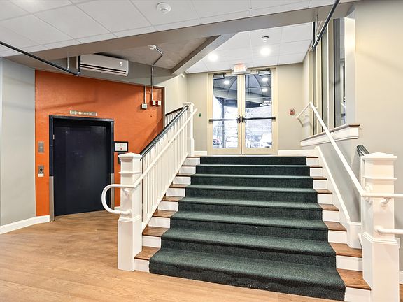 Back Entrance, Foyer and Elevator