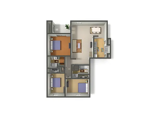 Floor plan 3X2