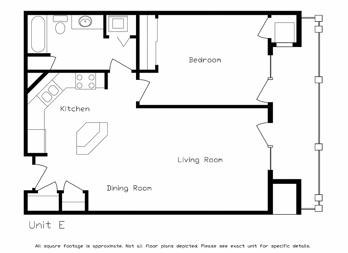 Floor plan E