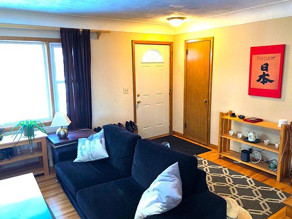 View of the front door