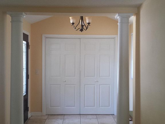 large entrance way and closet