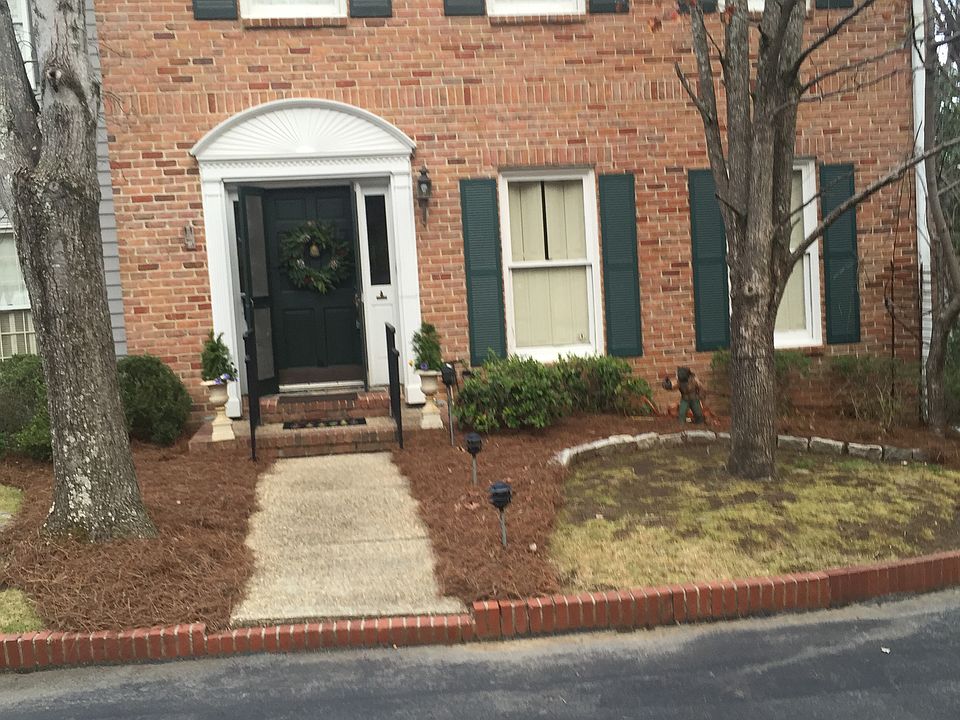 Unit A is  brick exterior
