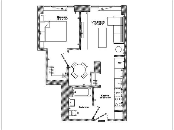 2nd image of 251 W 117th St APT 12E