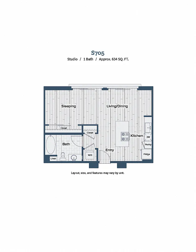 Floor plan S705